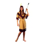 Native American Klänning Budget Maskeraddräkt - One size
