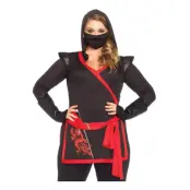 Ninja Assassin Dam Maskeraddräkt - Small/Medium