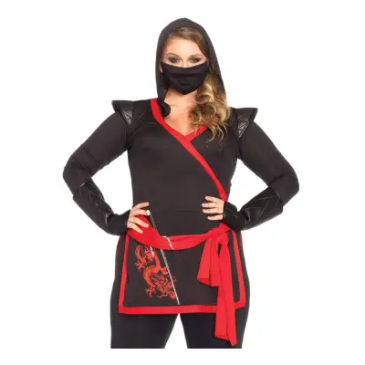 Ninja Assassin Dam Maskeraddräkt - Small/Medium