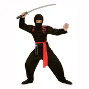 Ninja med Muskler Barn Maskeraddräkt - XX-Large