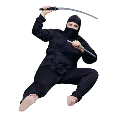 Ninja Plus-size Maskeraddräkt - Plus size