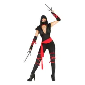 Ninjatjej Budget Maskeraddräkt - Medium