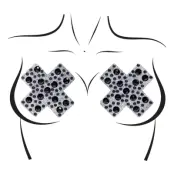 Nipple Covers Jewels X Svart Deluxe