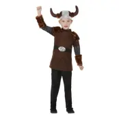 Nordisk Viking Barn Maskeraddräkt - Medium