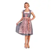 Oktoberfest Dirndl Lina Deluxe Maskeraddräkt - 36