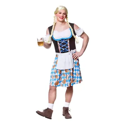 Oktoberfest Klänning för Man Maskeraddräkt - One size