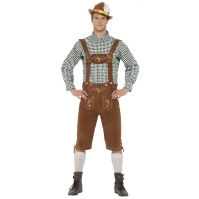 Oktoberfest/Lederhosen Maskeraddräkt M