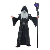 Ond Trollkarl Barn Maskeraddräkt - Medium