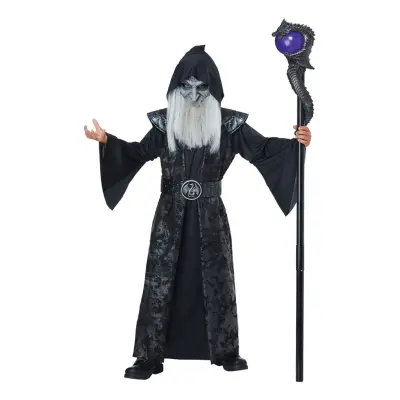 Ond Trollkarl Barn Maskeraddräkt - Medium