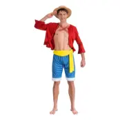 One Piece Luffy™ Maskeraddräkt - Medium