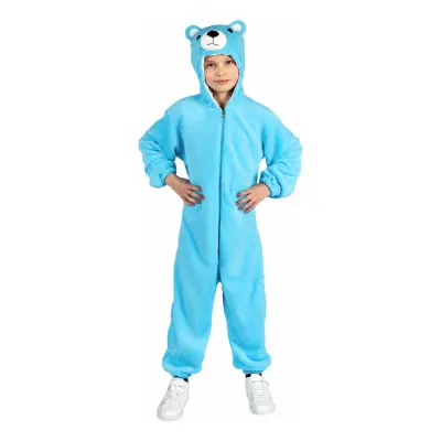 Onesie Blå Björn Barn Maskeraddräkt - XX-Large