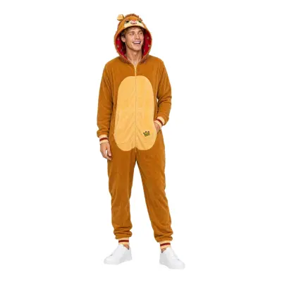 Onesie Lejon Maskeraddräkt - Medium