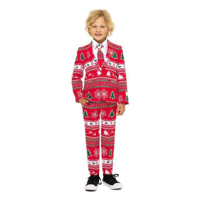 OppoSuits Boys Winter Wonderland Kostym - 110/116