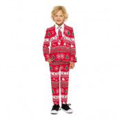 OppoSuits Boys Winter Wonderland Kostym - 92/98