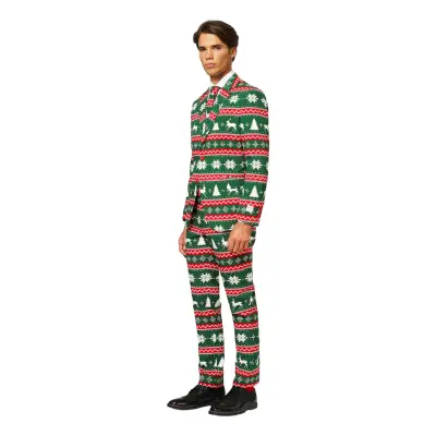 OppoSuits Festive Green Kostym - 60
