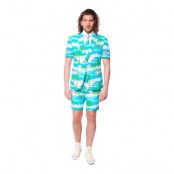 OppoSuits Flaminguy Shorts Kostym - 46