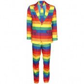 Suitmeister - Fun Kostym - Rainbow - för Herr -