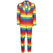 Suitmeister - Fun Kostym - Rainbow - för Herr -