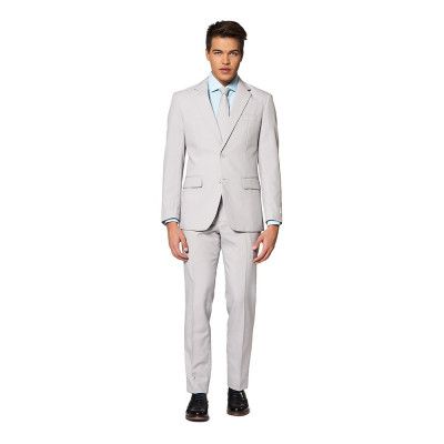 OppoSuits Groovy Grey Kostym - 52