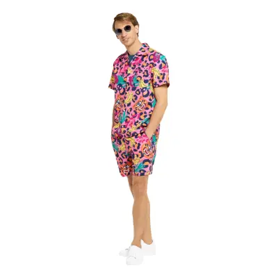 OppoSuits Jazzy Jungle Shorts Kostym - XX-Large