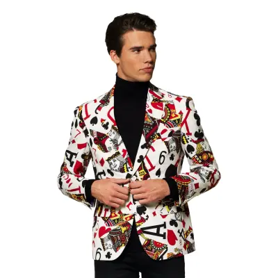 OppoSuits King of Clubs Kavaj - 46