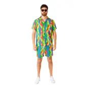 OppoSuits Loopy Lines Shorts Kostym - Large
