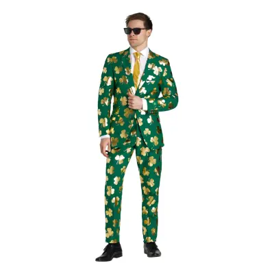 OppoSuits Mr. Clover Clover Kostym - 50