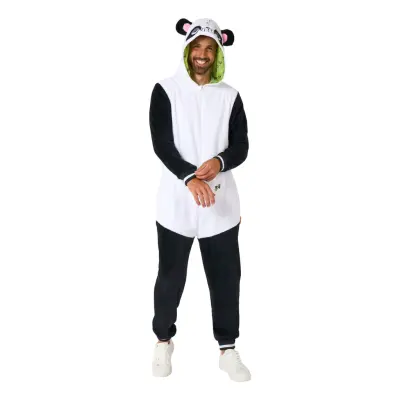 OppoSuits Panda Onesie - XX-Large