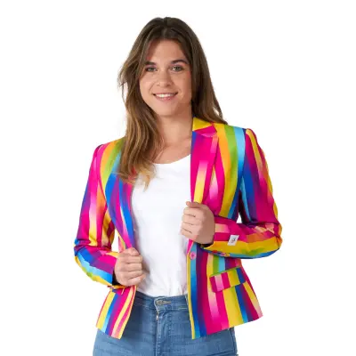 OppoSuits Rainbow Glaze Dam Kavaj - 46