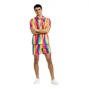 OppoSuits Rainbow Glaze Shorts Kostym - X-Large