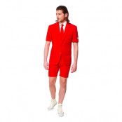 OppoSuits Red Devil Shorts Kostym - 48