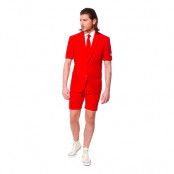 OppoSuits Red Devil Shorts Kostym - 46