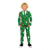 OppoSuits Santaboss Boys Kostym - 110/116