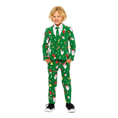 OppoSuits Santaboss Boys Kostym - 92/98
