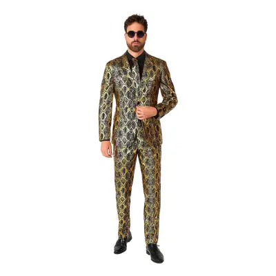 OppoSuits Shiny Snake Kostym - 56