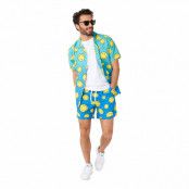 OppoSuits Smiley Summer Fade Shorts Kostym - Large