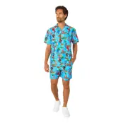 OppoSuits Sonic™ Green Hill Shorts Kostym - Medium