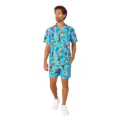 OppoSuits Sonic™ Green Hill Shorts Kostym - XX-Large