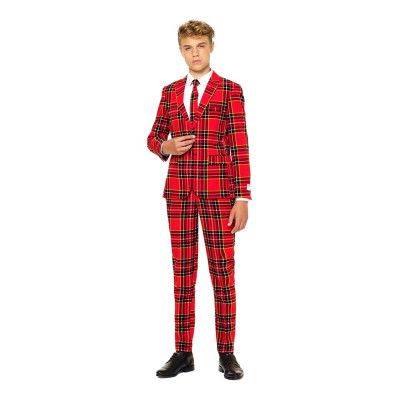OppoSuits Teen The Lumberjack Kostym - 146/152