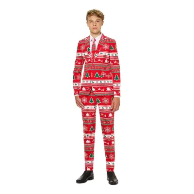 OppoSuits Teen Winter Wonderland Kostym - 158/164