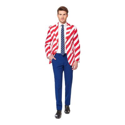 OppoSuits United Stripes Kostym - 54