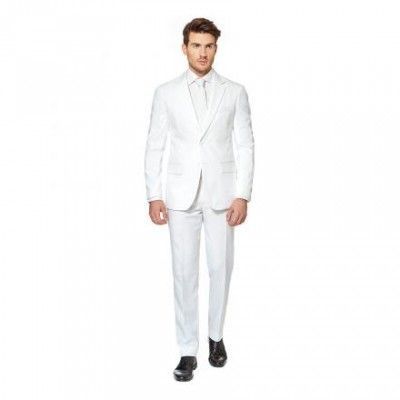 OppoSuits White Knight Kostym - 46