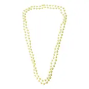 Pärlhalsband Elfenben Extra Långt - One size