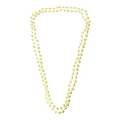 Pärlhalsband Elfenben Extra Långt