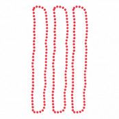 Pärlhalsband Självlysande - 3-pack Rosa