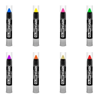 PaintGlow Självlysande Sminkpenna - Gul