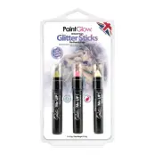 PaintGlow Unicorn Glitter Sminkpennor Kit