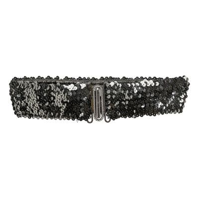 Paljettbälte - Svart