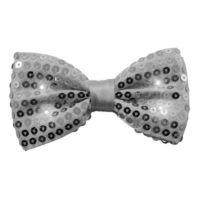 Paljettfluga LED Silver