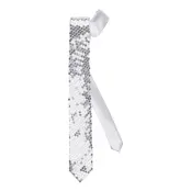 Paljettslips Silver